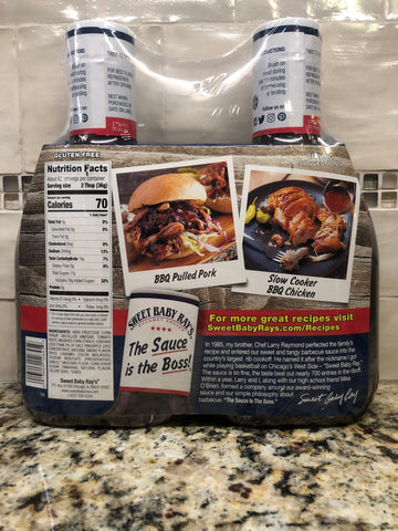 Sweet Baby Ray's Barbecue Sauce 2x40 fl oz Bottle
