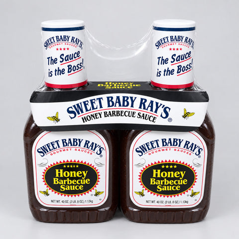 Sweet Baby Ray's Honey Barbecue Sauce 2x40 fl oz Bottle