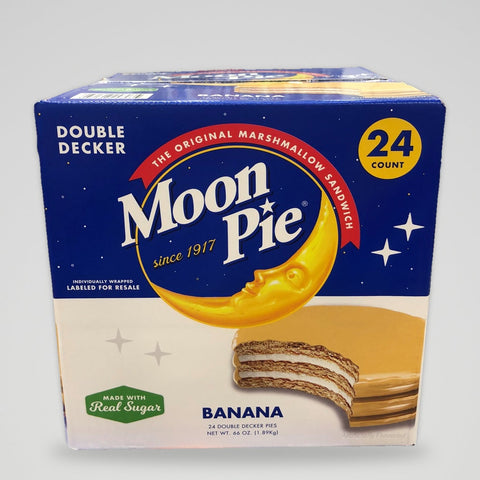 24 Double Decker Banana Moon Pie Graham Marshmallow MoonPie Cake Original