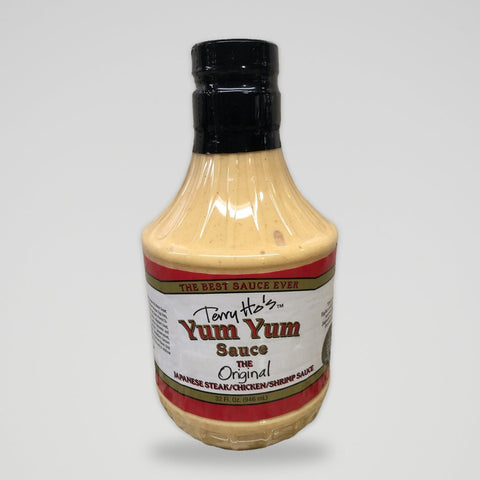 Big 32 Oz Terry Ho's Yum Yum White Sauce Japanese Steak House Shrimp Hibachi