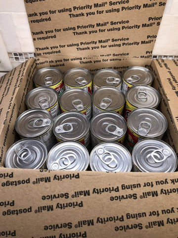 16 Campbell's SpaghettiOs Pasta with Meatballs Cans Tomato Sauce