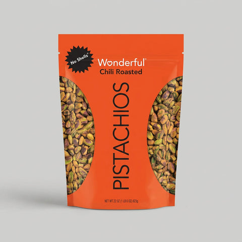 Wonderful Chili Roasted Pistachios, 22 oz