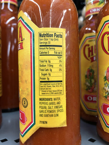 Cholula Food Original Hot Sauce, 5 oz