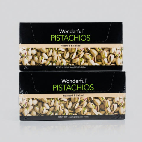 Wonderful Pistachios Roasted and Salted, 1.5 oz