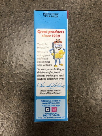 15 Boxes America's Favorite Jiffy Corn Muffin Mix 8.5 Oz Cornbread Fritters
