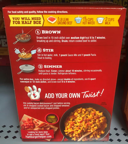 Hamburger Helper Double Cheeseburger Macaroni, 2.1 oz