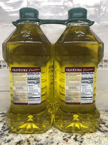 Pompeian OlivExtra Premium Mediterranean Blend Oil 2 pk Bottle Olive