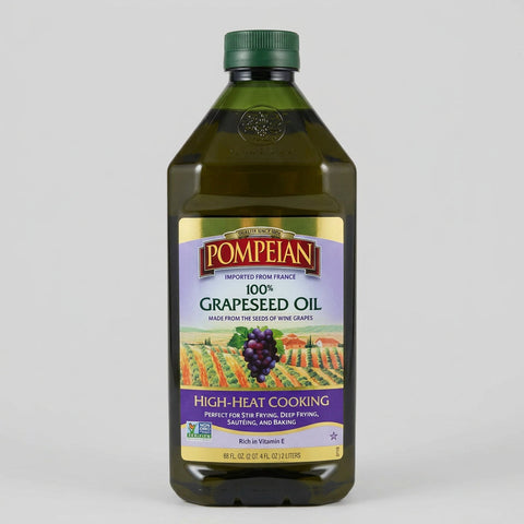 Pompeian 100% Grapeseed Oil 68 oz Bottle