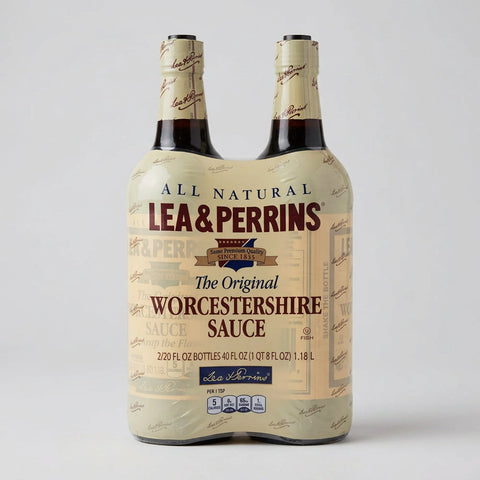 2 Packs of Lea & Perrins Worcestershire Sauce, 40 oz