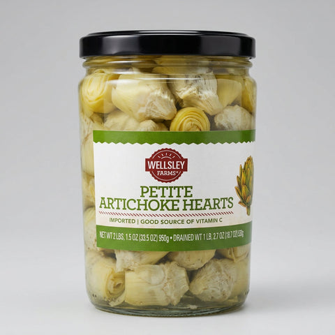 Wellsley Farms Petite Artichoke Hearts, 33.5 oz