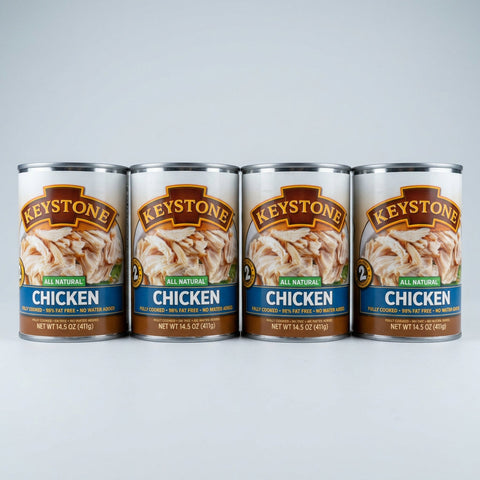 4 Cans of Keystone All Natural Chicken, 14.5 oz