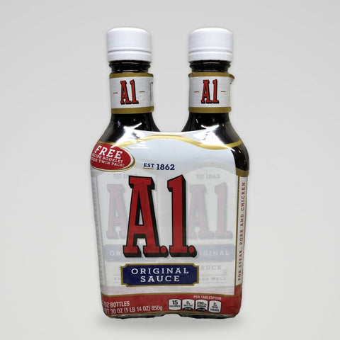 Two A.1. Original Steak Sauce 2 Big, 15 oz
