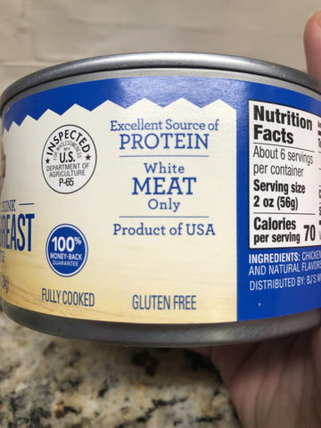 12 Cans Wellsley Farms Premium Chunk Chicken Breast in Water