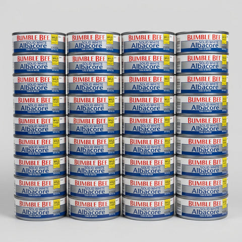 32 Cans of Bumble Bee Solid White Albacore Tuna in Water, 5 oz