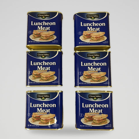 6 Cans of Clover Valley Luncheon Meat, 12 oz