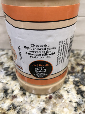 Terry Ho's Light Yum Yum White Sauce Japanese Steak House Shrimp Hibachi Lite