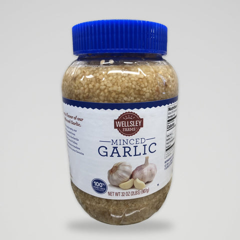 Wellsley Farms Minced Garlic, 32 oz
