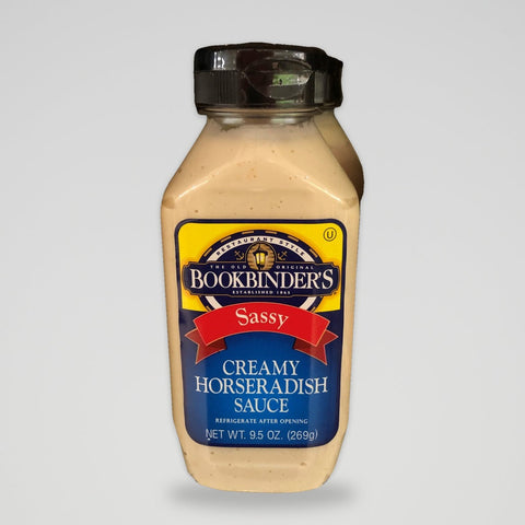 Bookbinders Sassy Creamy Horseradish, 9.75 oz
