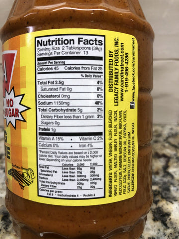 12 Bottles Carolina Treet BBQ Sauce Dip Grilling Eastern NC Pork Shoulder Pit