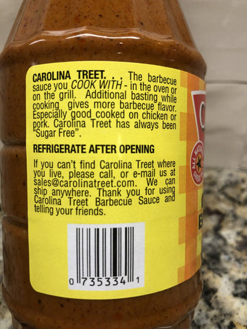 12 Bottles Carolina Treet BBQ Sauce Dip Grilling Eastern NC Pork Shoulder Pit