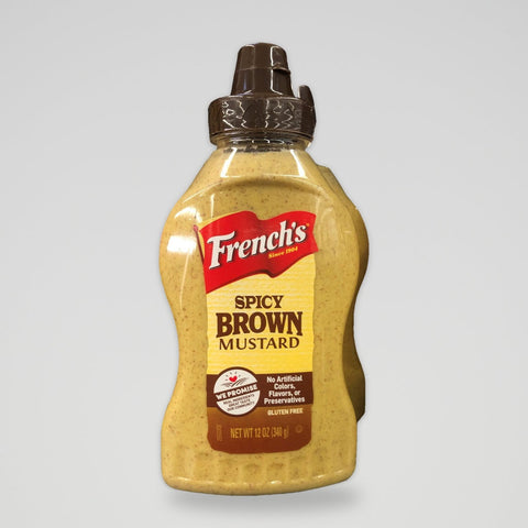 Squeeze Bottle of French's Spicy Brown Deli Mustard, 12 oz