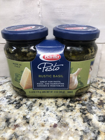 6 Jars Barilla Traditional Basil Pesto 6oz