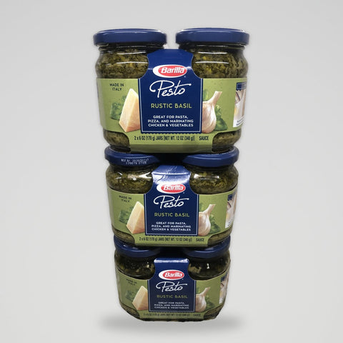 6 Jars Barilla Traditional Basil Pesto 6oz