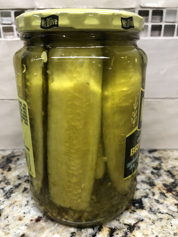 Mount Olive Old Fashioned Sweet Bread and Butter Spears Pickles, 24 oz