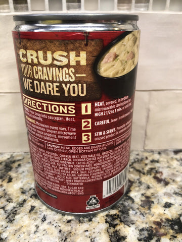 12 Cans of Campbell's Chunky Chicken Broccoli Cheese w Potato Soup, 18.8 oz