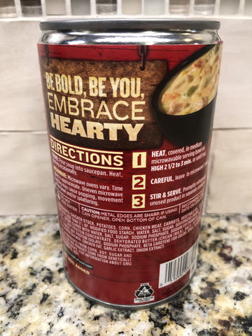 12 Cans of Campbell's Chunky Chicken Corn Chowder Soup, 18.8 oz