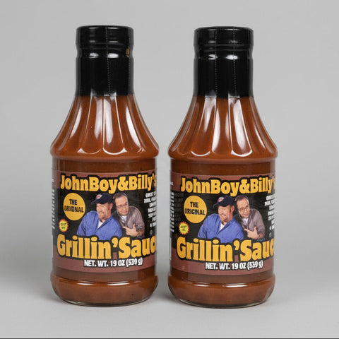 2 Bottles John Boy and Billy's Original Barbecue Grillin Sauce BBQ