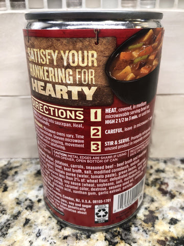 12 Cans of Campbell's Chunky Savory Pot Roast Soup, 18.8 oz