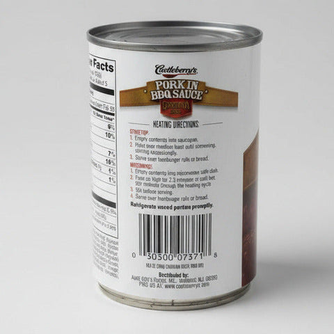6 Cans Castleberry's Carolina Recipe Pork in BBQ Sauce Sandwich Chopped Pulled