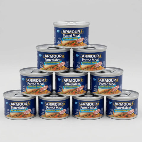 12 Cans of Armour Star Potted Meat, 3 oz