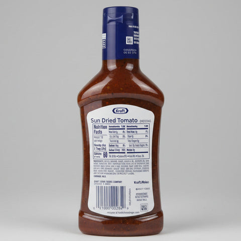 4 Bottles of Kraft Sun Dried Tomato Vinaigrette Salad Dressing, 16 oz
