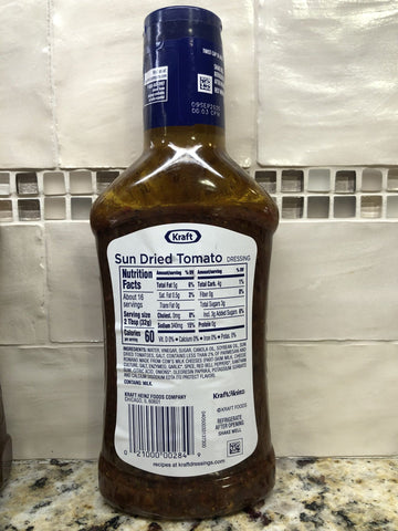 Kraft Sun Dried Tomato Vinaigrette Salad Dressing, 16 oz