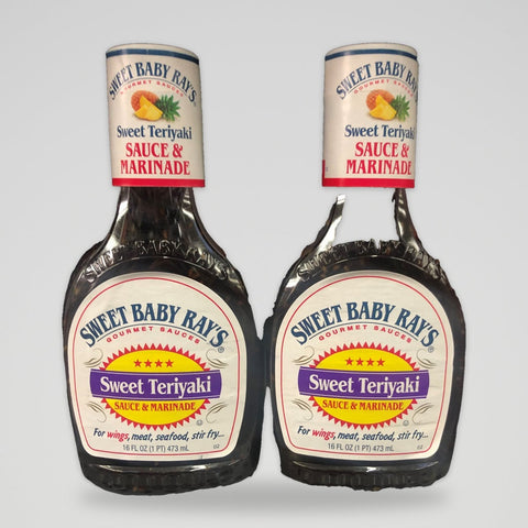 Sweet Baby Ray's Sweet Teriyaki Barbecue Sauce & Marinade 2x, 16 oz