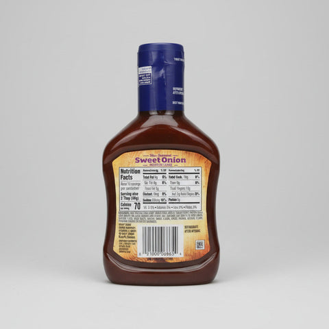 3 BOTTLES Kraft Slow Simmered Sweet Onion Barbecue Sauce Dip BBQ