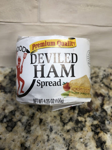 6 Cans Underwood Deviled Ham Spread 4.25 oz Can