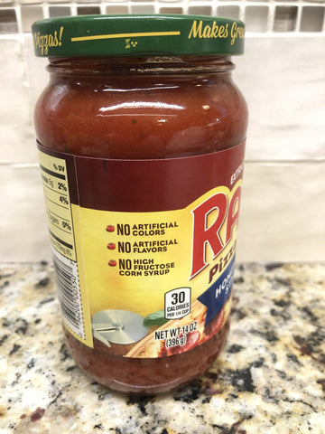 4 Jars of Ragu Homemade Style Pizza Sauce, 14 oz