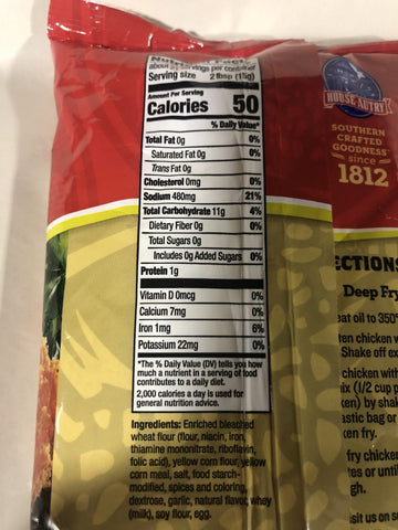 3 Bags of House Autry Original Crunchy Recipe Chicken Fry, 11 oz