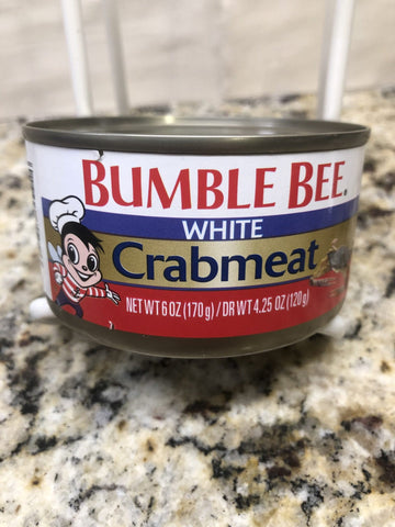 Bumble Bee White Crab Meat, 6 oz