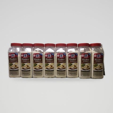 8 Jars of McCormick Premium Poultry Gravy Mix, 18 oz