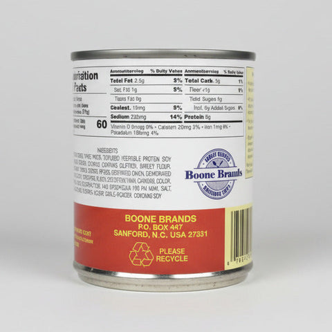 Pattersons Beef Hot Dog Chili Original Recipe 8 oz Can Sauce Hamburger