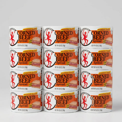 12 Cans Underwood Corned Beef Spread 4.25 oz Can