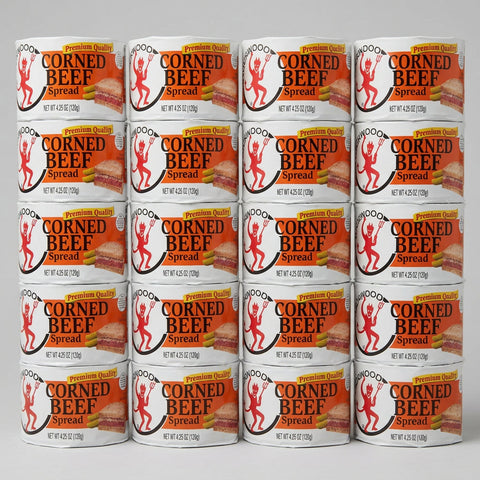 12 Cans Underwood Corned Beef Spread 4.25 oz Can