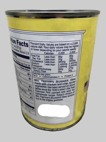 Boone Brands Mrs Fearnows Brunswick Stew 20 oz Can Soup Chicken