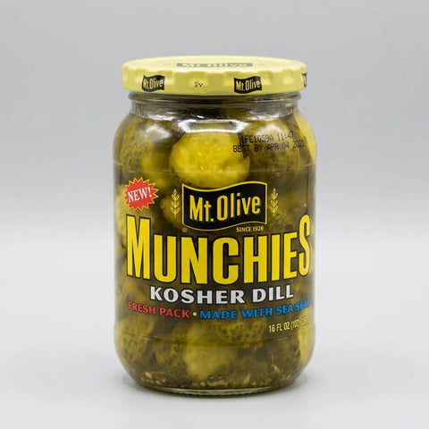 Mount Olive Munchies Kosher Dills Pickles, 16 oz
