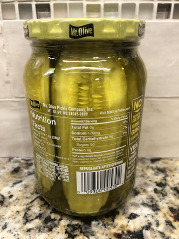 Mount Olive Simply Pickles Bread & Butter Sandwich Stuffers, 16 oz