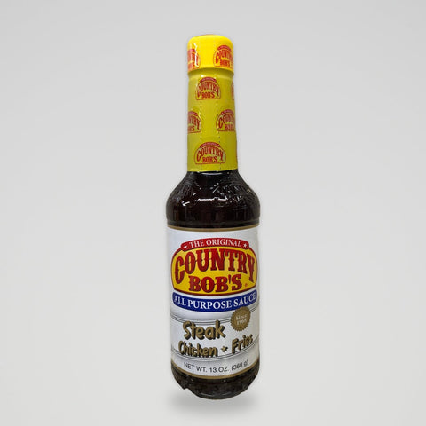 Country Bob's Steak Hamburger Chicken Fries Barbecue All Purpose BBQ Sauce 13 oz